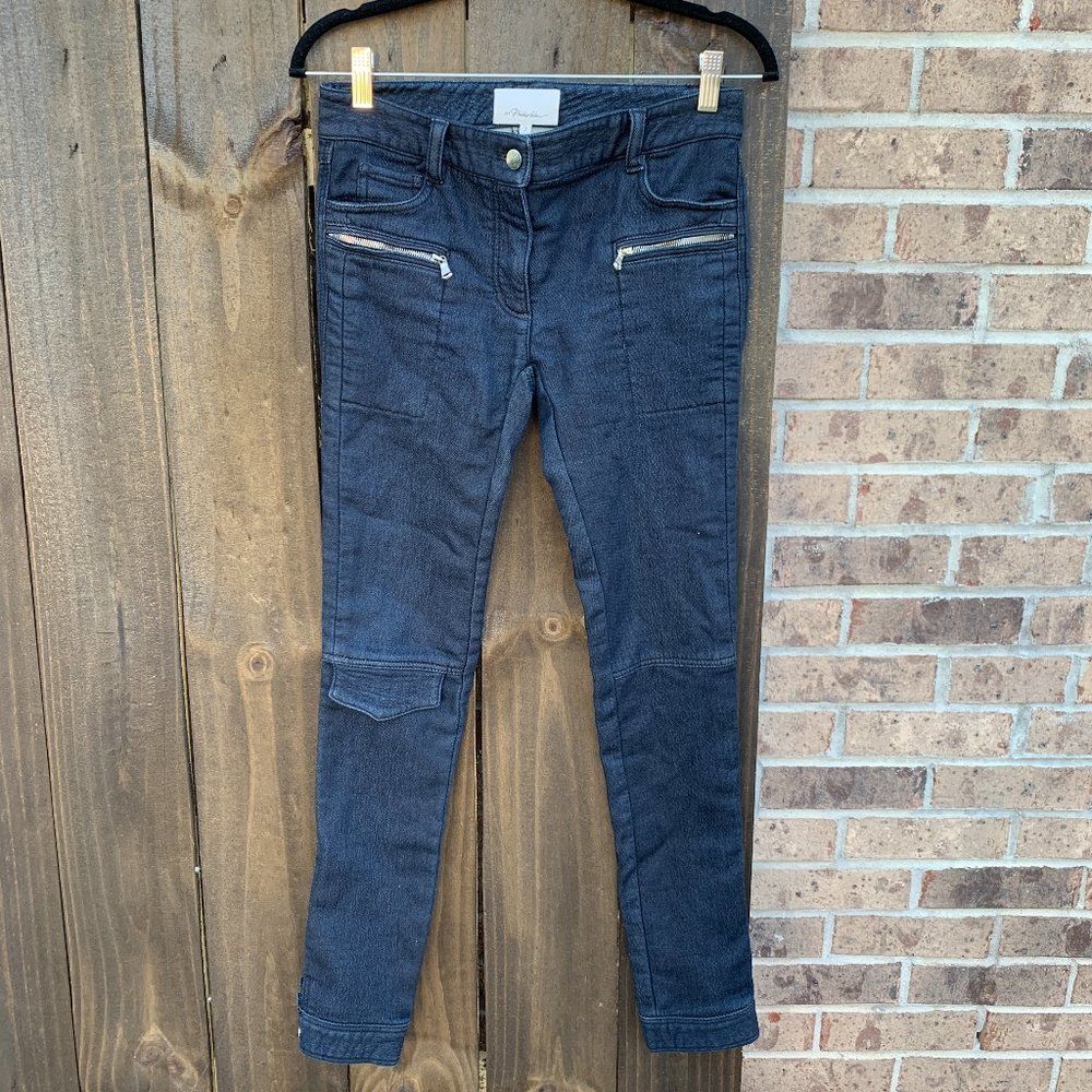 3.1 Phillip Lim Cargo Ankle-Snap Skinny Jeggings 2